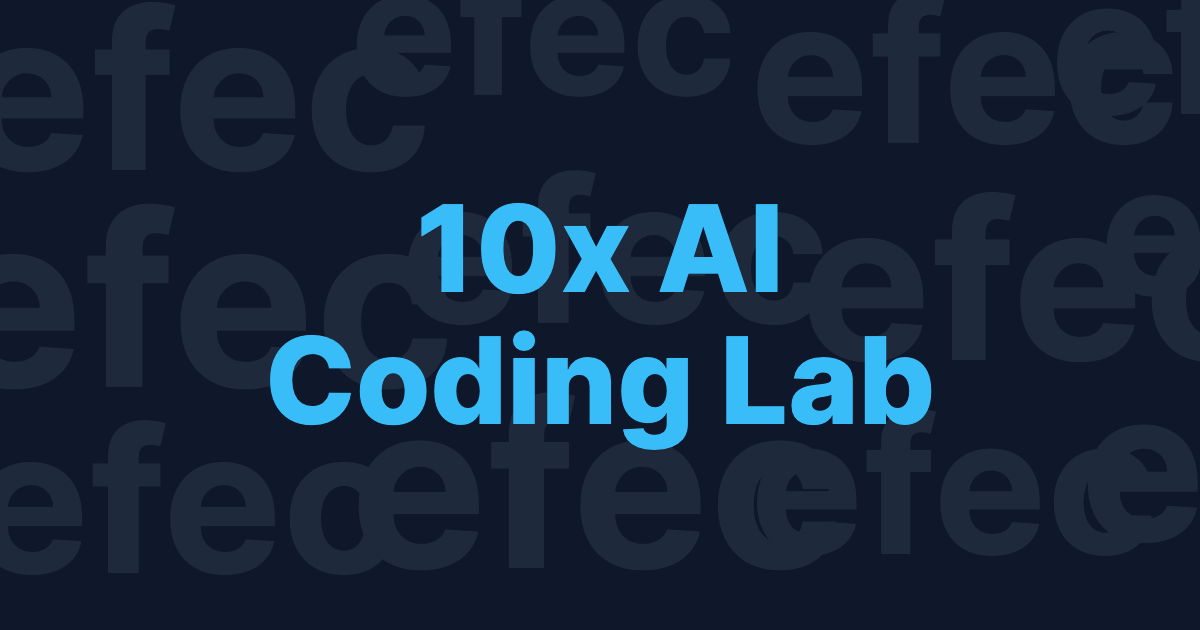 10x AI Coding Lab – Produktiver mit KI coden | efec