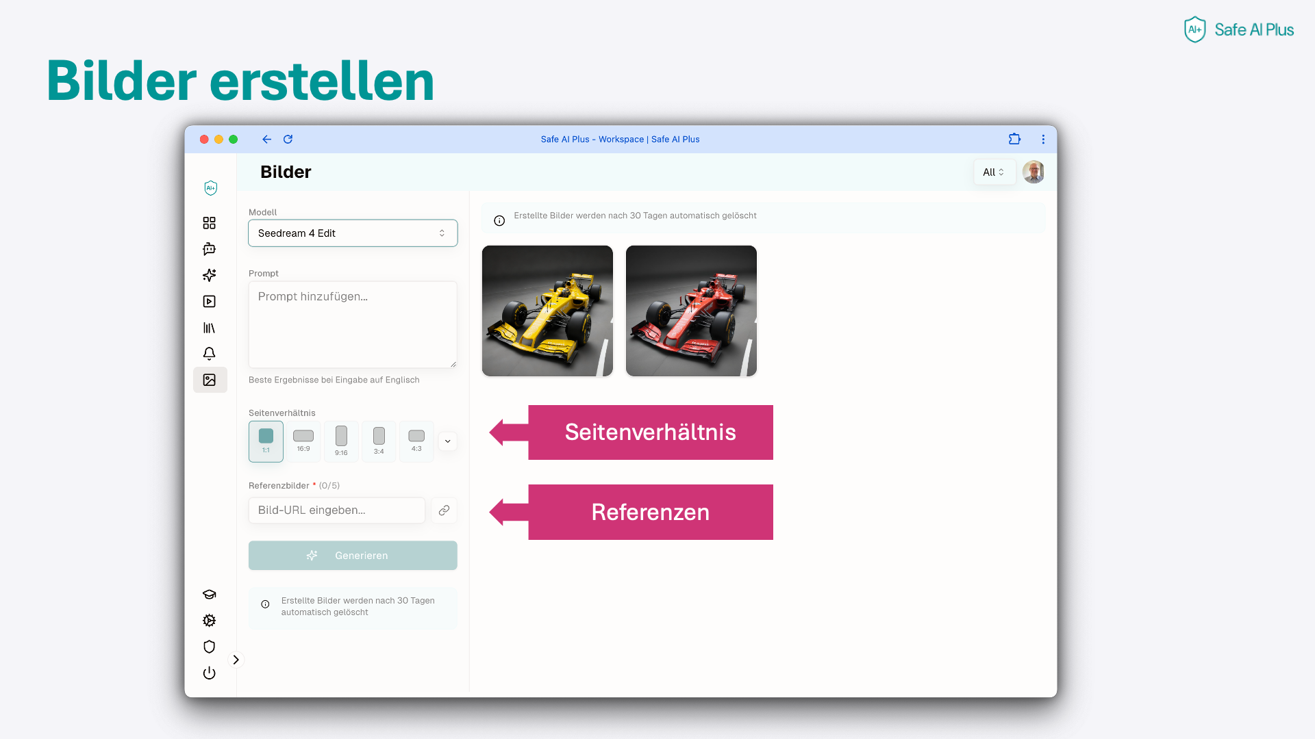 KI-Bilderstellung direkt im Chat